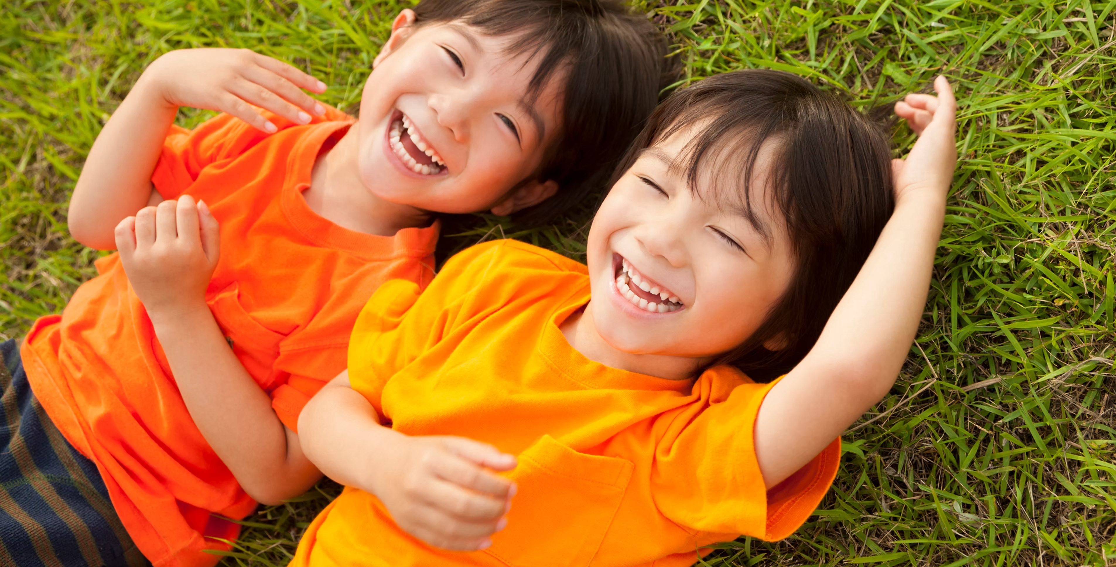 Children playing in water